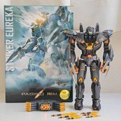 Коллекционная экшн-фигурка работа Gipsy Avenger (Striker Eureka) Pacific Rim &mdash; боевой меха-егерь с аксессуарами из Тихоокеанского Рубежа, подвижная Action Figure Pacific Rim 02 Luminous Version