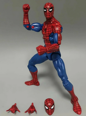 Коллекционная экшн-фигурка Spider-Man Marvel Legends Retro 90s &ndash; Человек-Паук Серия Легенд Ретро, ​​15 см