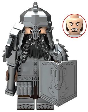 Фигурка Гнома воина Властелин Колец figures Dwarf warrior Lord of the Rings wmh1717