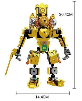 Конструктор Титан Годинник Скибіді Туалет figures Titan Clockman Skibidi Toilet 75003