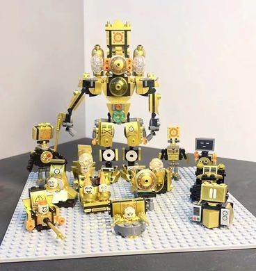 Конструктор Титан Годинник Скібіді Туалет figures Titan Clockman Skibidi Toilet 75003