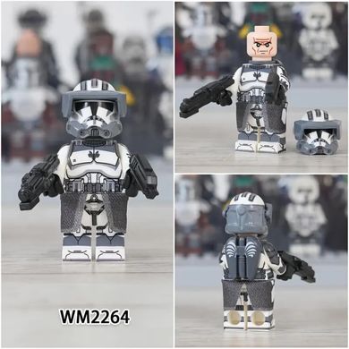 Фігурка Командир 104-й батальйон «Вовча зграя» Зоряні війни figures Commander 104th Battalion "Wolf Pack" Star Wars WM2264