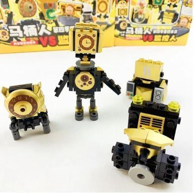 Конструктор Титан Годинник Скибіді Туалет figures Titan Clockman Skibidi Toilet 75003