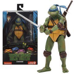 Фигурка подвижная Черепашка Ниндзя Леонардо, Teenage Mutant Ninja Turtles Leonardo, 16см