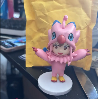Коллекционная игрушка-аниме, фигурка Digi-Monster Сора в костюме Пиёмона. Digimon Adventure Sora Biyomon