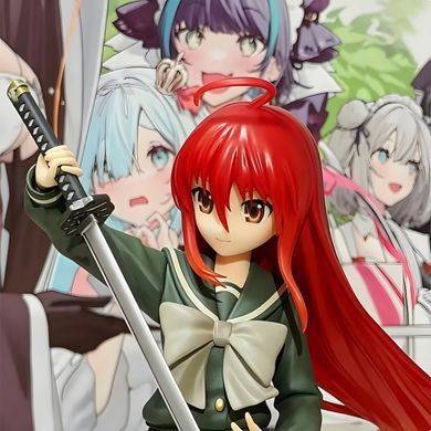 Колекційна аніме-фігурка Шана / Shana &mdash; Палаюча Шана / Shakugan no Shana Trio-Try-iT Figure з катаною, 18 см