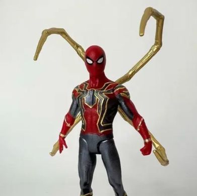 Фігурка Marvel Iron Spider-Man Infinity Saga (Людина-Павук) &mdash; колекційна іграшка 12 см