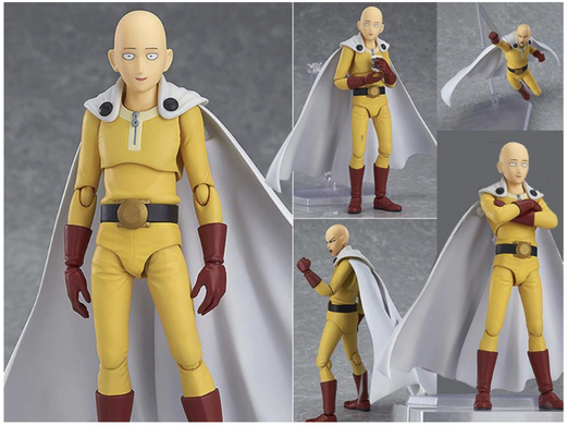 Колекційна екшн-фігурка figma 310 Сайтама (Saitama) One Punch Man Ванпанчмен 15 см на шарнірах