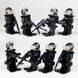 Набір фігурок чоловічків військові Морські котики 8шт та Катер figures sets special forces S.W.A.T. 8pcs X009-4