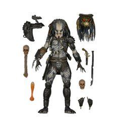 Коллекционная экшн фигурка Ultimate Elder Predator (Хищник 2) 18см с набором аксессуаров action figures