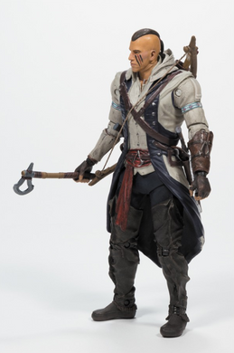 Фигурка игрушка Коннор Connor Kenway Assassin's Creed III &mdash; Коллекционная подвижная детализированная action figure героя Коннор Кенуэй по игре Ассасин Крид