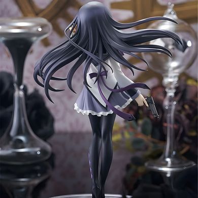 Фигурка коллекционная Акеми Хомура Puella Magi Madoka Magica Akemi Homura &ndash; аниме фигурка с пистолетом и подставкой, 17 см
