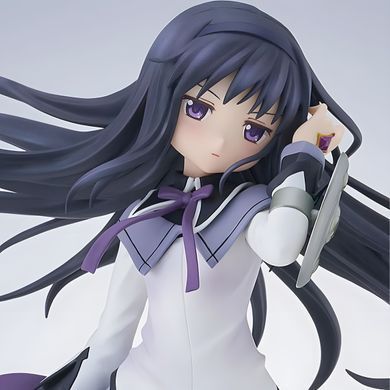 Фигурка коллекционная Акеми Хомура Puella Magi Madoka Magica Akemi Homura &ndash; аниме фигурка с пистолетом и подставкой, 17 см