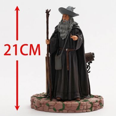 Фігурка колекційна Володар Перстнів Гендальф сірий 21см LORD OF THE RINGS Gandalf