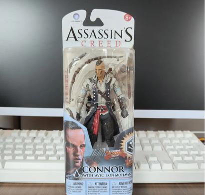 Фигурка игрушка Коннор Connor Kenway Assassin's Creed III &mdash; Коллекционная подвижная детализированная action figure героя Коннор Кенуэй по игре Ассасин Крид