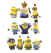 Набор Фигурок - статуэток Чиби Миньонов из Minions или Гадкий Я, 10шт