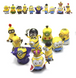 Набор Фигурок - статуэток Чиби Миньонов из Minions или Гадкий Я, 10шт