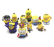 Набор Фигурок - статуэток Чиби Миньонов из Minions или Гадкий Я, 10шт