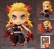 Коллекционная фигурка статуэтка Кеджуро Ренгоку Kyojuro Rengoku Клинок уничтожающий демонов Demon Slayer Kimetsu no Yaiba аниме фигурка, 10 см