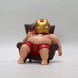Колекційна фігурка Iron Man / Тоні Старк - Funny Fat Hero | Залізна людина з месників | Статуетка супергероя у кріслі 12 см