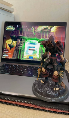 Коллекционная фигурка World of Warcraft (Мир Варкрафта): Разбойник Нежить (Undead Rogue) - Статуэтка Bloodfang Armor (Кровавый клык) 18 см