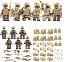 Набор фигурок человечков "Силы специальных операций" 6шт figures sets special forces 6pcs MJQ81032