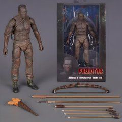 Фигурка Predator Jungle Disguise Dutch 18 см &mdash; Коллекционная игрушка-герой Хищник Датч Арнольд Шварценеггер в подарочной упаковке