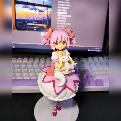 Колекційна аніме фігурка Мадока Канамэ (Madoka Kaname) &mdash; Дівчина чарівниця Puella Magi Madoka Magica 18 см