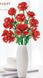 Конструктор Букет цветов Роз 9шт Constructor Bouquet of Flowers Roses 9 pcs 10803