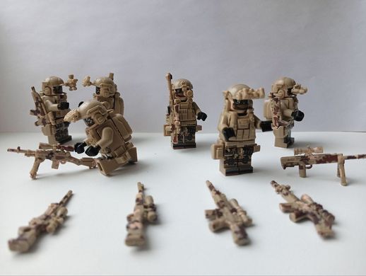 Набір фігурок чоловічків "Сили спеціальних операцій" 6шт figures sets special forces 6pcs MJQ81032