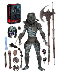 Фигурка Хищник 18см коллекционная с набором аксессуаров action figures Predator 18см 2 Ultimate Elder