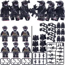 Набор фигурок человечков подразделение специального назначения «Призраки» 6шт figures sets special forces Ghost Recon 6pcs MJQ81033