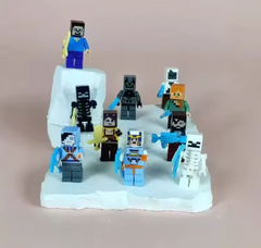 Набор фигурок человечков Майнкрафт 8шт. sets Minecraft