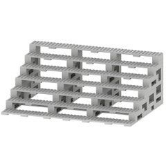 Підставка для мініфігурок колір сірий Layers Human Doll Display Rack (Grey) MOC1125-A