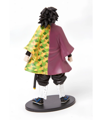 Коллекционная аниме фигурка Гийу Томиока / Giyu Tomioka Demon Slayer Kimetsu no Yaiba 16 см &mdash; Гию Томиока Клинок, рассекающий демонов anime collectible figure