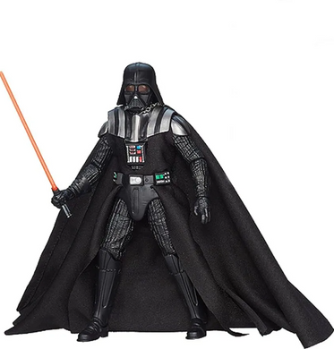 Фигурка игрушка Darth Vader Star Wars Black Series &mdash; коллекционная подвижная action figure Дарт Вейдер со световым мечом 15 см