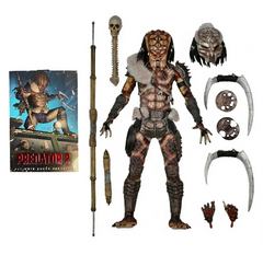 Фигурка Хищник 20см коллекционная с набором аксессуаров action figures Predator 20см 2 Ultimate Elder