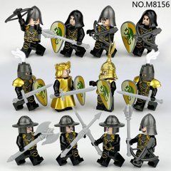 Набор фигурок человечков рыцарей " Драконьи Рыцари " 12шт figures sets medieval 12pcs M8156