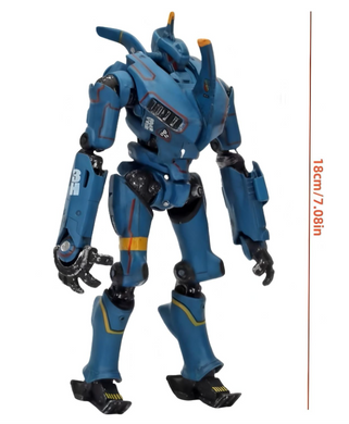 Коллекционная экшн-фигурка работа &laquo;Romeo Blue&raquo; Pacific Rim &mdash; боевой меха-егерь с аксессуарами из Тихоокеанского Рубежа, подвижная Action Figure Pacific Rim