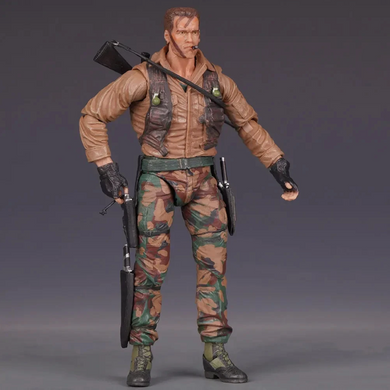 Фигурка Predator Jungle Extraction Dutch 18 см &mdash; Коллекционная игрушка-герой Хищник Датч Арнольд Шварценеггер в подарочной упаковке