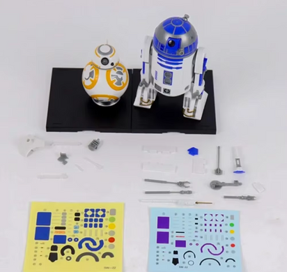 Конструктор Star Wars BB-22 и R2-D2, сборные модели дроидов 1/12 &ndash; набор роботов Звездные Войны