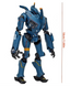 Коллекционная экшн-фигурка работа &laquo;Romeo Blue&raquo; Pacific Rim &mdash; боевой меха-егерь с аксессуарами из Тихоокеанского Рубежа, подвижная Action Figure Pacific Rim