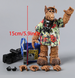 Фигурка ALF подвижная 15 см / Коллекционная игрушка Альф из сериала / NECA Action Figure Alien Life Form / фигурка с аксессуарами - камера, телефон, сумка, очки
