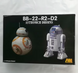 Конструктор Star Wars BB-22 и R2-D2, сборные модели дроидов 1/12 &ndash; набор роботов Звездные Войны