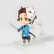 Коллекционная фигурка статуэтка Танджиро Камадо Tanjiro Kamado Demon Slayer: Kimetsu no Yaiba Nendoroid аниме минифигурка в кимоно, 10 см