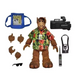 Фигурка ALF подвижная 15 см / Коллекционная игрушка Альф из сериала / NECA Action Figure Alien Life Form / фигурка с аксессуарами - камера, телефон, сумка, очки