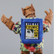 Фигурка ALF подвижная 15 см / Коллекционная игрушка Альф из сериала / NECA Action Figure Alien Life Form / фигурка с аксессуарами - камера, телефон, сумка, очки