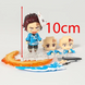Коллекционная фигурка статуэтка Танджиро Камадо Tanjiro Kamado Demon Slayer: Kimetsu no Yaiba Nendoroid аниме минифигурка в кимоно, 10 см