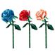 Конструктор цветок Розы цвет красный Constructor flower Roses color red 10101_R