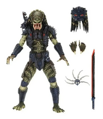 Фигурка Хищник 18см коллекционная с набором аксессуаров action figures Predator 18см 2 Ultimate Elder